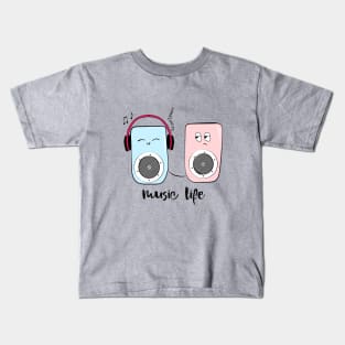 A speaker's life Kids T-Shirt